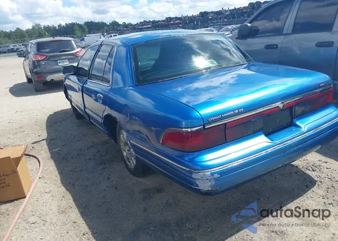 1997 Mercury Grand Marquis Gs из США, поврежденный, VIN 2MELM74W4VX636033